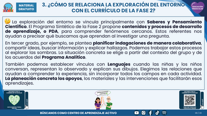 Resumen CTE del Tema 2 Educación Preescolar: CURIOSIDAD Y PENSAMIENTO CIENTÍFICO  ¿CÓMO ACOMPAÑAR LAS PREGUNTAS DE NIÑAS Y NIÑOS PARA CONOCER SU ENTORNO? en PDF