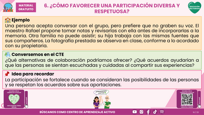 Resumen CTE del Tema 5 Educación Multigrado: LA COMUNIDAD Y EL APRENDIZAJE EN EL AULA ¿CÓMO CONSTRUIR EXPERIENCIAS CON LAS FAMILIAS Y LOS SABERES DE NUESTRO ENTORNO? en PDF