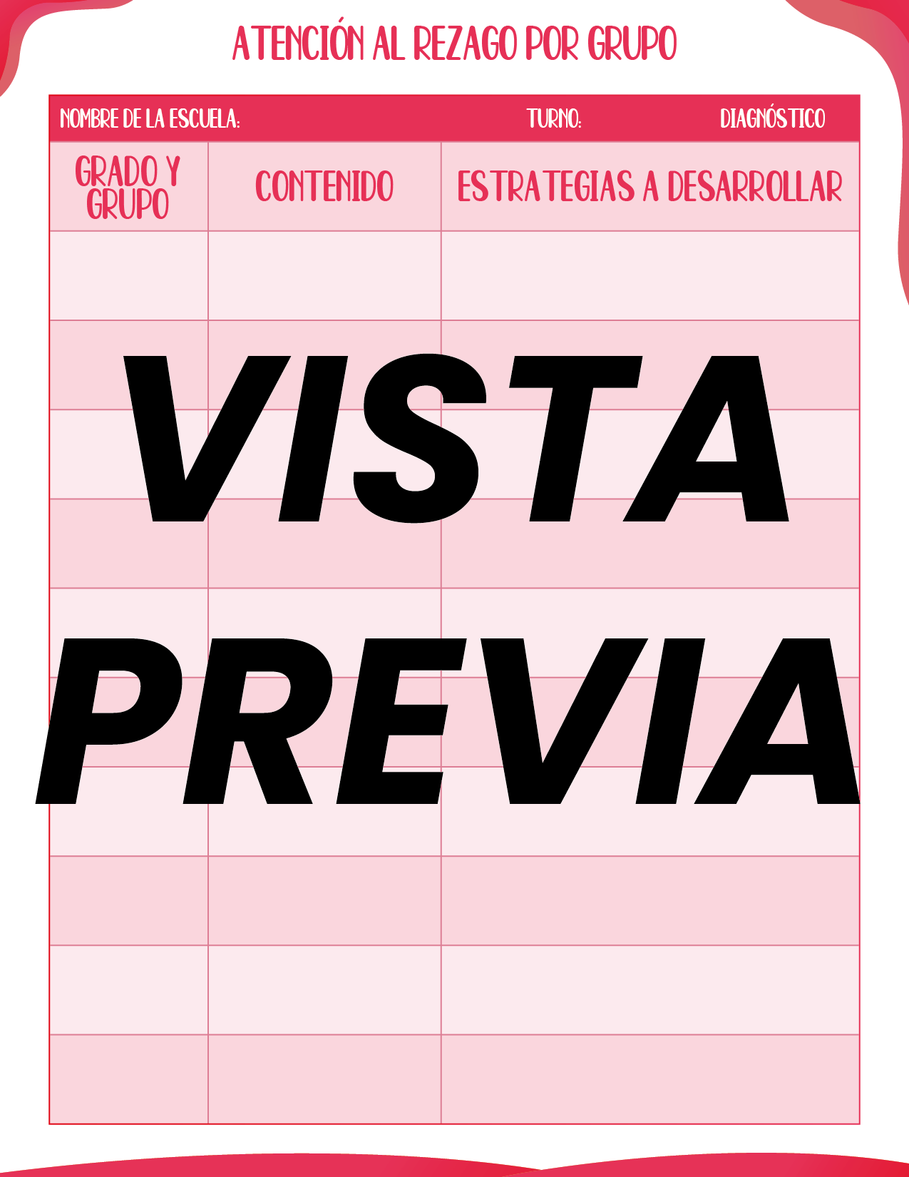 Agenda Roja SUPERVISOR Secundaria