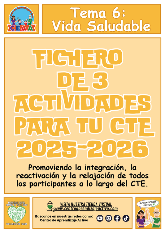 Fichero 3 Actividades para tu CTE Tema 6: Vida Saludable