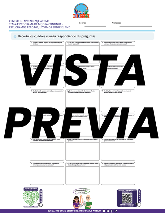 Juegos de Estudio para Imprimir CTE TEMA 4