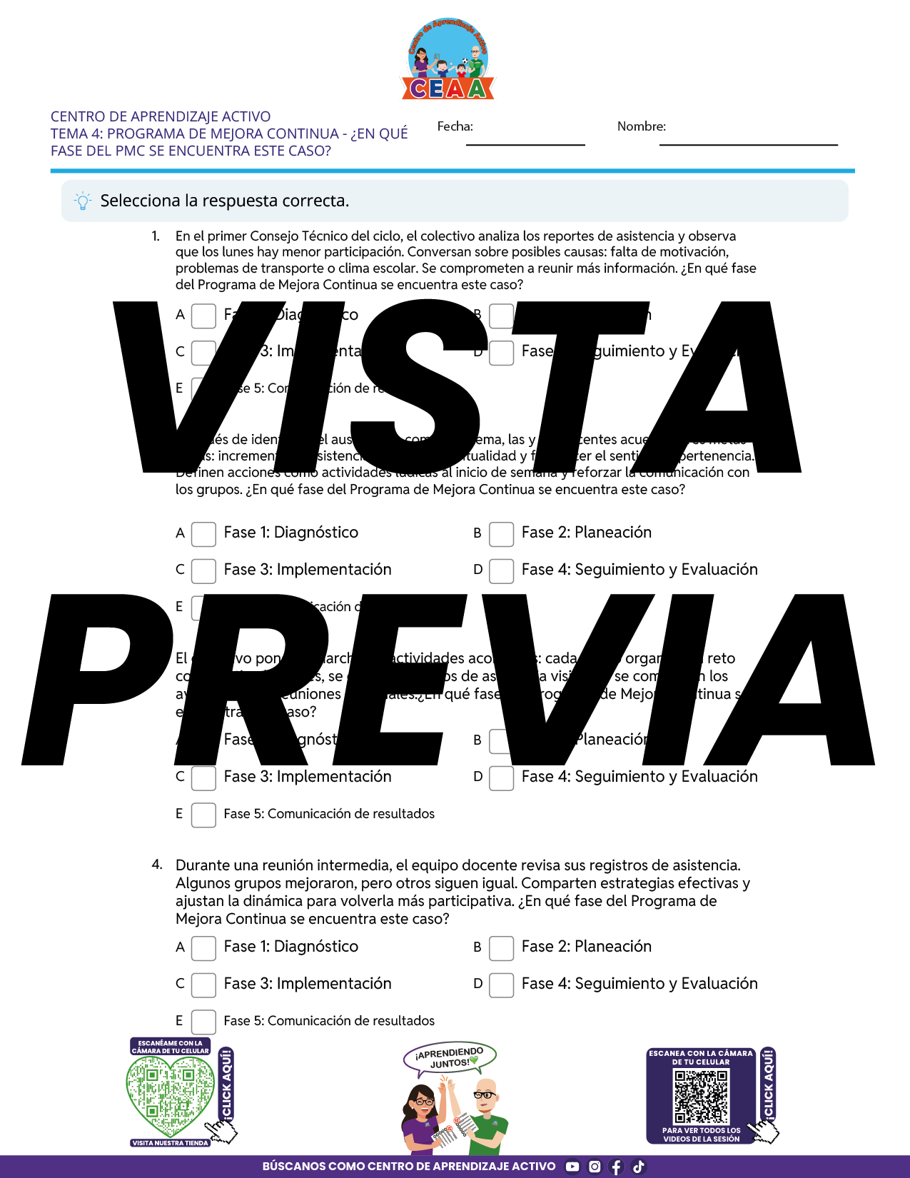 Juegos de Estudio para Imprimir CTE TEMA 4