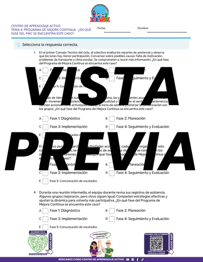 Juegos de Estudio para Imprimir CTE TEMA 4