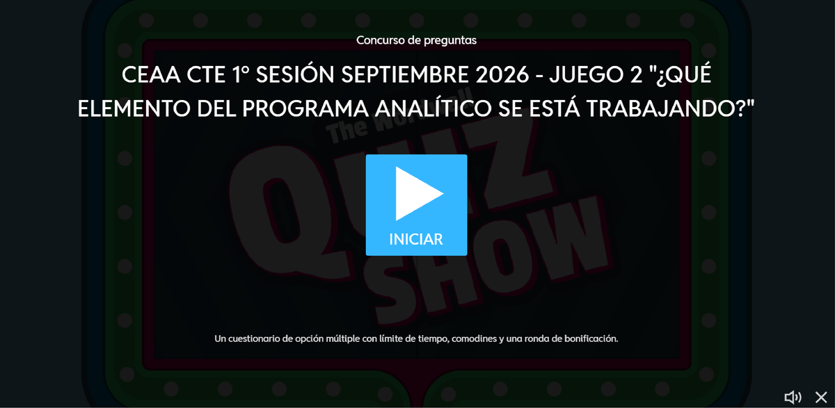 4 Juegos Interactivos para tu CTE Sesión 1 Septiembre 2026 (Requieren Conexión a Internet)