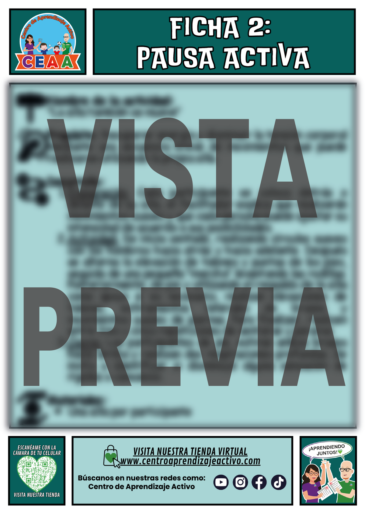 Fichero de 3 Actividades para tu CTE Educación Básica Tema 2