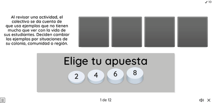3 Juegos Interactivos Taller Intensivo Sesión 1 Espacios 1 y 2 Julio 2026 (Requieren conexión a internet)