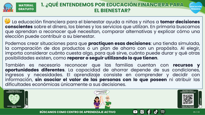 Resumen CTE del Tema 1 Educación Primaria: EDUCACIÓN FINANCIERA  ¿CÓMO APRENDER A TOMAR DECISIONES SOBRE LOS RECURSOS Y EL CONSUMO EN LA PRIMARIA? en PDF