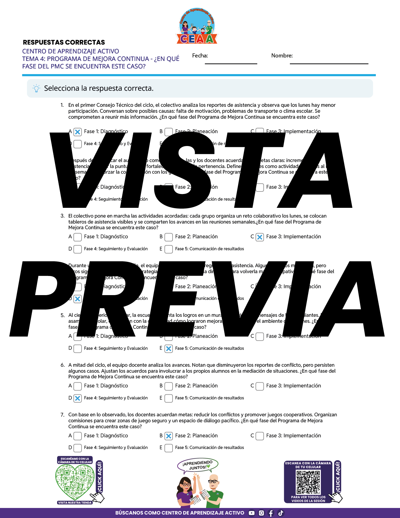 Juegos de Estudio para Imprimir CTE TEMA 4