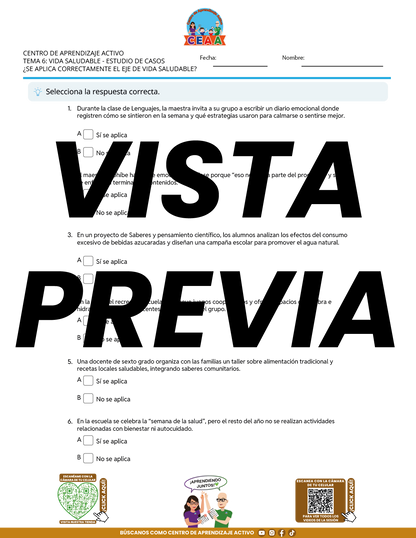 Juegos de Estudio para Imprimir CTE TEMA 6