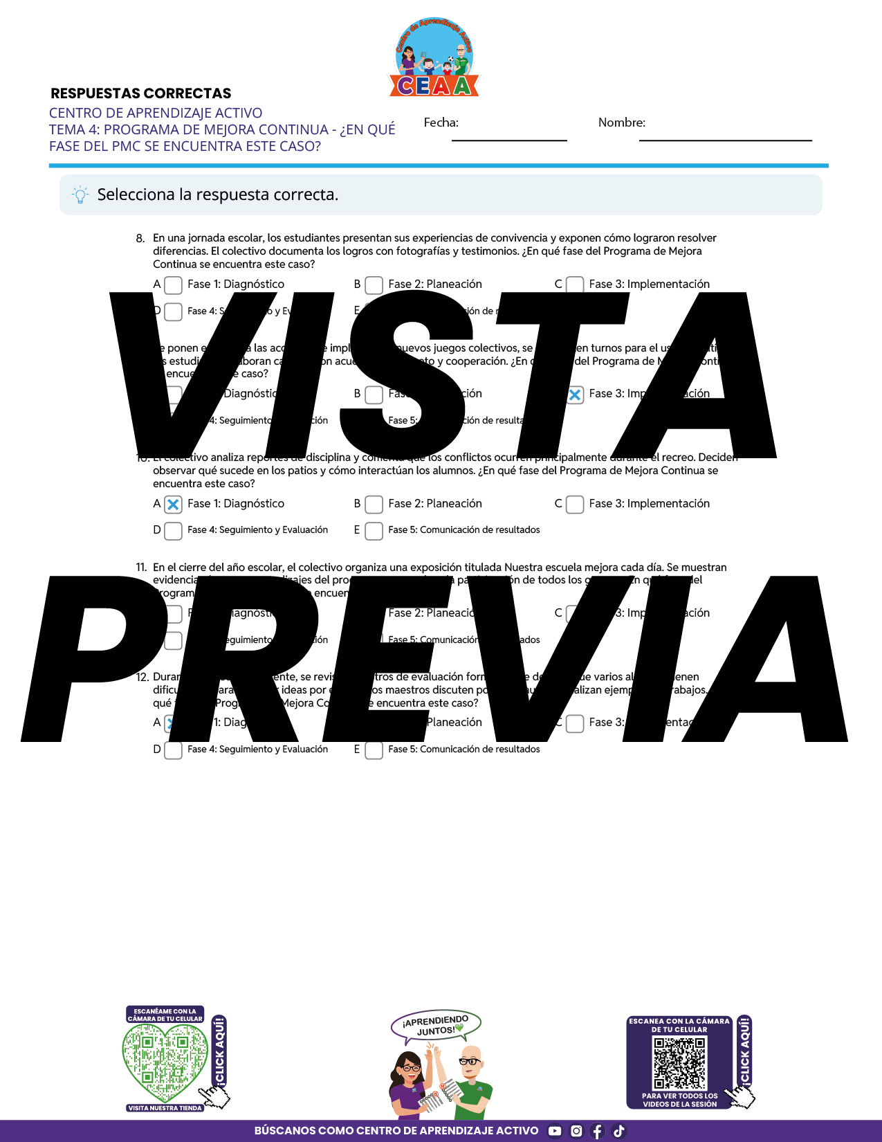 Juegos de Estudio para Imprimir CTE TEMA 4