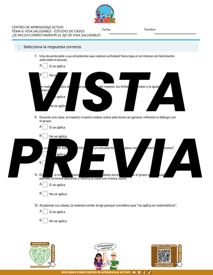 Juegos de Estudio para Imprimir CTE TEMA 6