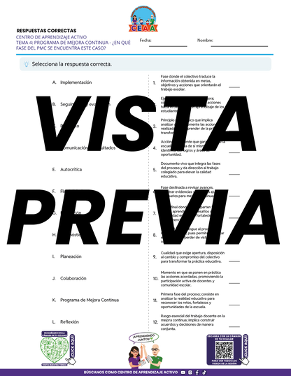 Juegos de Estudio para Imprimir CTE TEMA 4