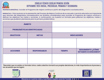 Cuadernillo de Actividades CTE Primera Sesión Septiembre 2024