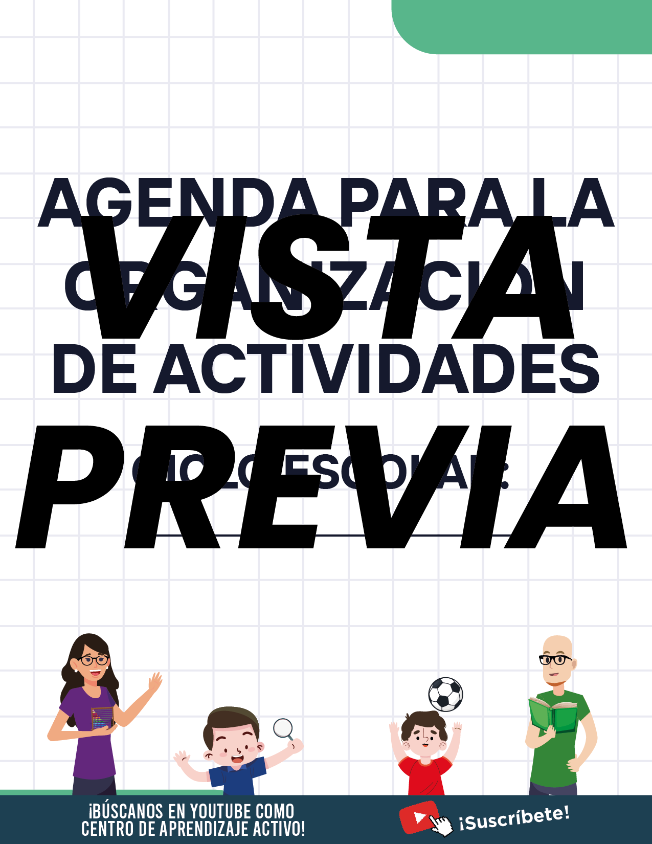 Agenda Cuadros MAESTRO Primaria