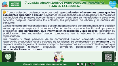 Resumen CTE del Tema 1 Educación Primaria: EDUCACIÓN FINANCIERA  ¿CÓMO APRENDER A TOMAR DECISIONES SOBRE LOS RECURSOS Y EL CONSUMO EN LA PRIMARIA? en PDF