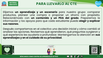 Resumen CTE del Tema 1 Educación Primaria: EDUCACIÓN FINANCIERA  ¿CÓMO APRENDER A TOMAR DECISIONES SOBRE LOS RECURSOS Y EL CONSUMO EN LA PRIMARIA? en PDF