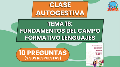 Clase Autogestiva Tema: 16