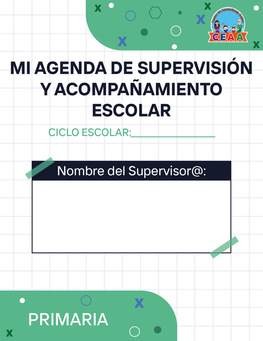 Agenda Cuadros SUPERVISOR Primaria