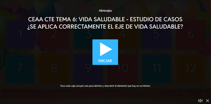 3 Juegos Interactivos CTE Tema 6 (Requieren conexión a internet)