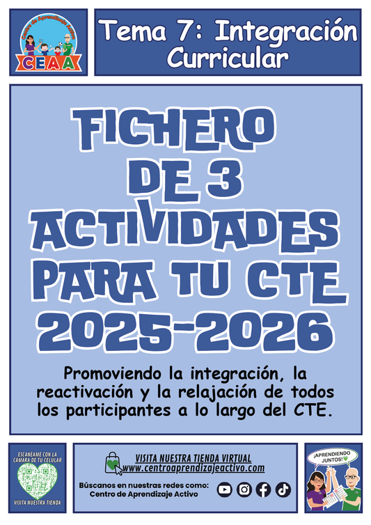 Fichero 3 Actividades para tu CTE Tema 7: Integración Curricular