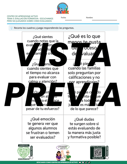 Juegos de Estudio para Imprimir CTE TEMA 5