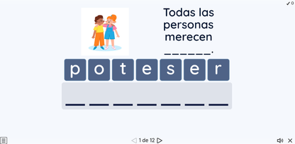 4 JUEGOS INTERACTIVOS POR CONTENIDO PARA TUS CLASES - Fase 3 - DE LO HUMANO Y LO COMUNITARIO - Contenido 2