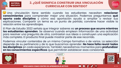 Resumen CTE del Tema 1 Educación Secundaria: VINCULACIÓN CURRICULAR EN LA FASE 6 ¿CÓMO CONECTAR LOS APRENDIZAJES Y EL TRABAJO ENTRE DOCENTES? en PDF