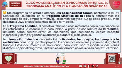 Resumen CTE del Tema 1 Educación Secundaria: VINCULACIÓN CURRICULAR EN LA FASE 6 ¿CÓMO CONECTAR LOS APRENDIZAJES Y EL TRABAJO ENTRE DOCENTES? en PDF