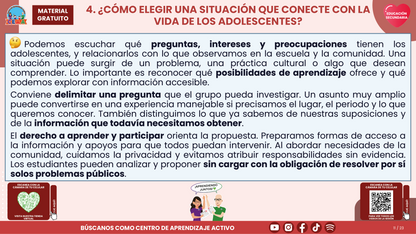 Resumen CTE del Tema 1 Educación Secundaria: VINCULACIÓN CURRICULAR EN LA FASE 6 ¿CÓMO CONECTAR LOS APRENDIZAJES Y EL TRABAJO ENTRE DOCENTES? en PDF