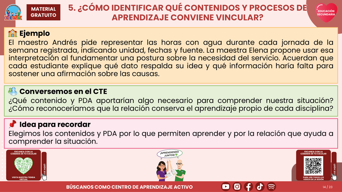 Resumen CTE del Tema 1 Educación Secundaria: VINCULACIÓN CURRICULAR EN LA FASE 6 ¿CÓMO CONECTAR LOS APRENDIZAJES Y EL TRABAJO ENTRE DOCENTES? en PDF