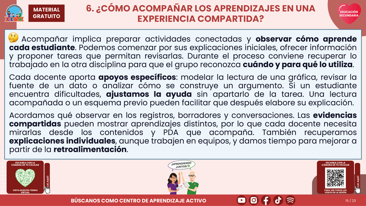 Resumen CTE del Tema 1 Educación Secundaria: VINCULACIÓN CURRICULAR EN LA FASE 6 ¿CÓMO CONECTAR LOS APRENDIZAJES Y EL TRABAJO ENTRE DOCENTES? en PDF