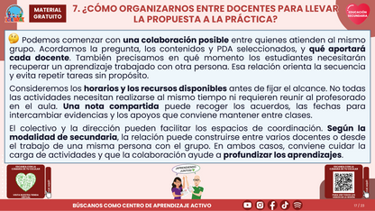 Resumen CTE del Tema 1 Educación Secundaria: VINCULACIÓN CURRICULAR EN LA FASE 6 ¿CÓMO CONECTAR LOS APRENDIZAJES Y EL TRABAJO ENTRE DOCENTES? en PDF