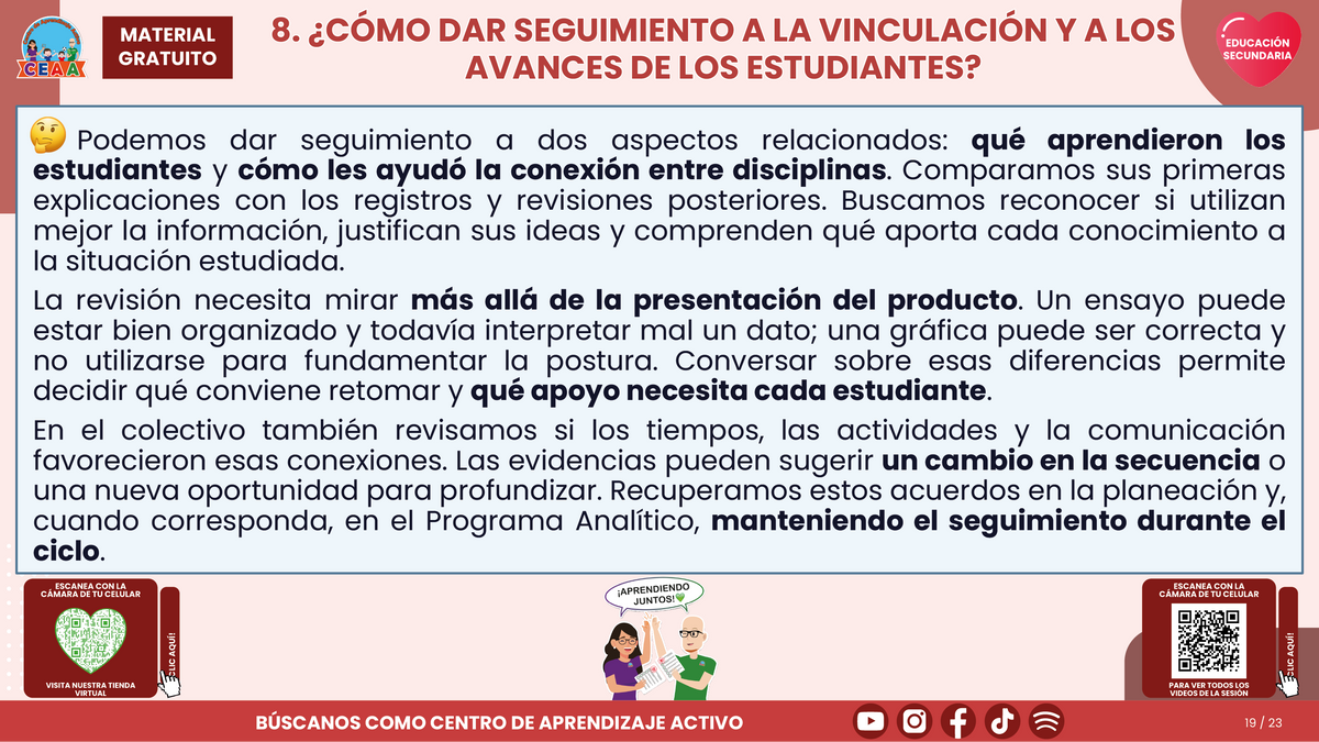 Resumen CTE del Tema 1 Educación Secundaria: VINCULACIÓN CURRICULAR EN LA FASE 6 ¿CÓMO CONECTAR LOS APRENDIZAJES Y EL TRABAJO ENTRE DOCENTES? en PDF