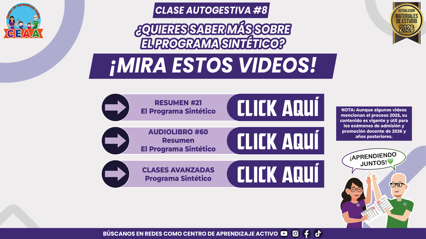 Clase Autogestiva Tema: 8