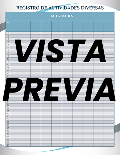 Agenda Formal Azul MAESTRO Preescolar