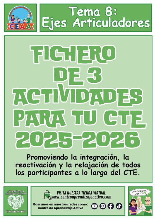 Fichero 3 Actividades para tu CTE Tema 8: Ejes Articuladores
