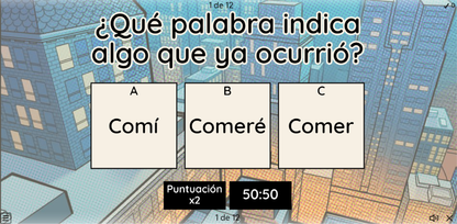4 JUEGOS INTERACTIVOS POR CONTENIDO PARA TUS CLASES - Fase 4 - LENGUAJES - Contenido 1