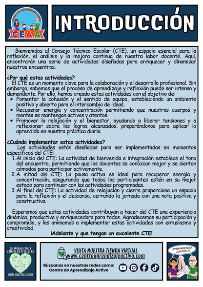 Fichero de 3 Actividades para tu CTE Educación Preescolar Tema 2