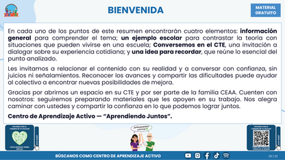 Resumen CTE del Tema 1 Educación Multigrado: TRAYECTORIAS DE APRENDIZAJE ¿CÓMO ACOMPAÑAR LA CONTINUIDAD, LAS TRANSICIONES Y LOS AVANCES DE CADA ESTUDIANTE? en PDF