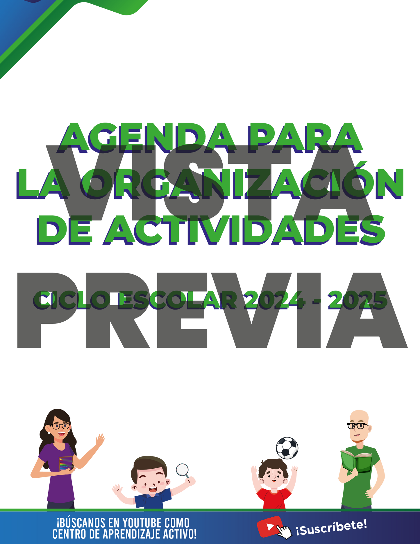 Agenda Formal DIRECTOR Secundaria Ciclo Escolar 2024 - 2025 en PDF