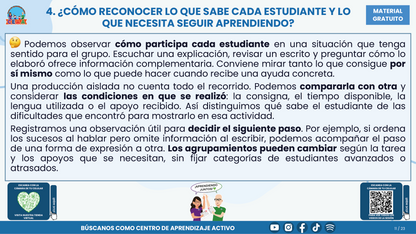 Resumen CTE del Tema 1 Educación Multigrado: TRAYECTORIAS DE APRENDIZAJE ¿CÓMO ACOMPAÑAR LA CONTINUIDAD, LAS TRANSICIONES Y LOS AVANCES DE CADA ESTUDIANTE? en PDF