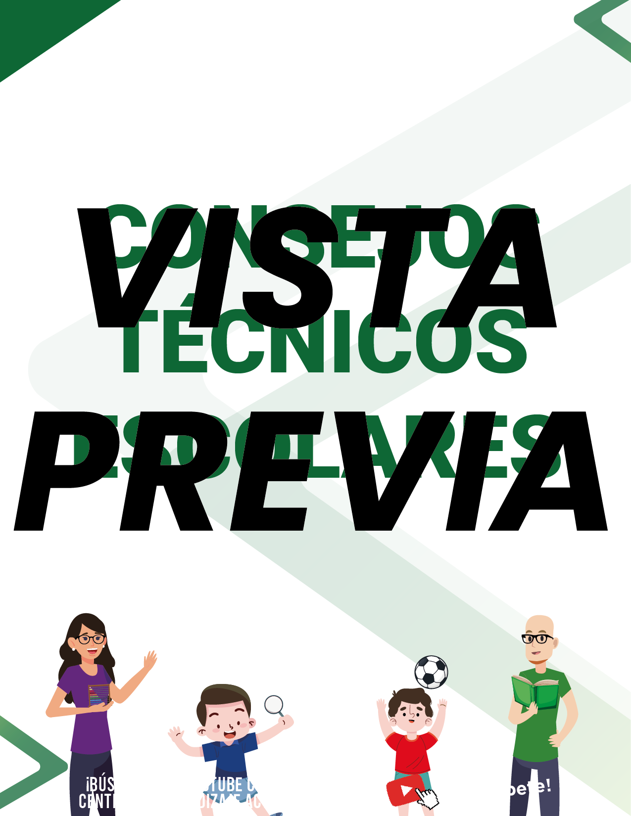 Agenda Formal Verde MAESTRO Preescolar