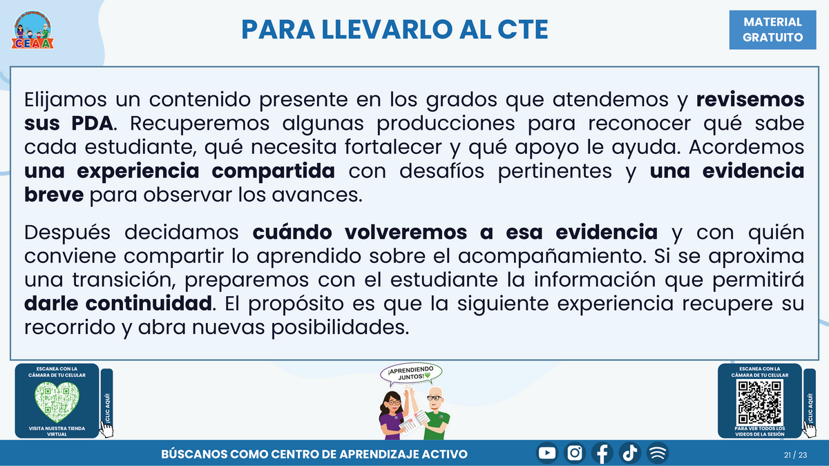 Resumen CTE del Tema 1 Educación Multigrado: TRAYECTORIAS DE APRENDIZAJE ¿CÓMO ACOMPAÑAR LA CONTINUIDAD, LAS TRANSICIONES Y LOS AVANCES DE CADA ESTUDIANTE? en PDF