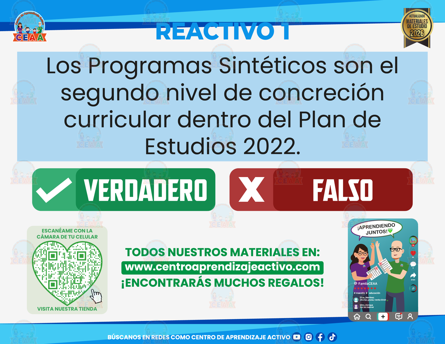 Cuadernillo de Estudios - Sugerencias Para La Concreción Del Plan - Parte 2 - Verdadero o Falso en PDF