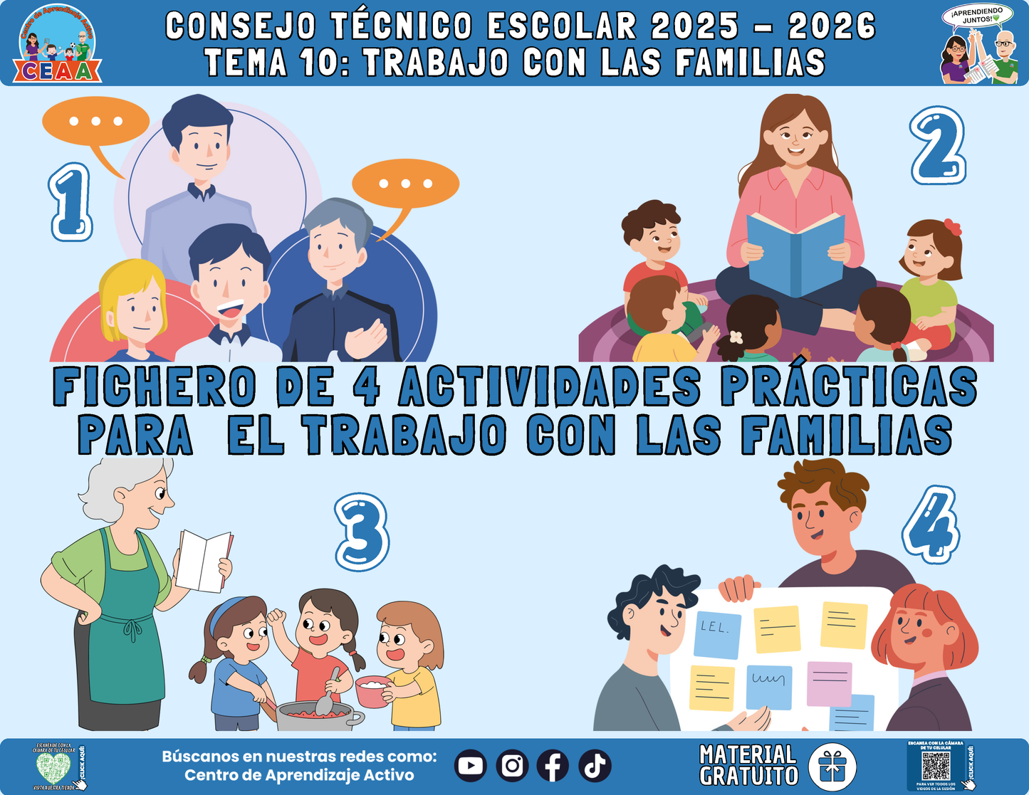Fichero 4 Actividades Prácticas TEMA 10: TRABAJO CON LAS FAMILIAS en PDF