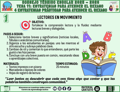 Fichero 4 Actividades Prácticas TEMA 11: ESTRATEGIAS PARA ATENDER EL REZAGO en PDF