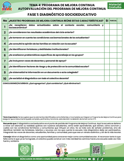TEMA 4: AUTOEVALUACIÓN DEL PROGRAMA MEJORA CONTINUA en PDF