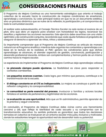 TEMA 4: AUTOEVALUACIÓN DEL PROGRAMA MEJORA CONTINUA en PDF