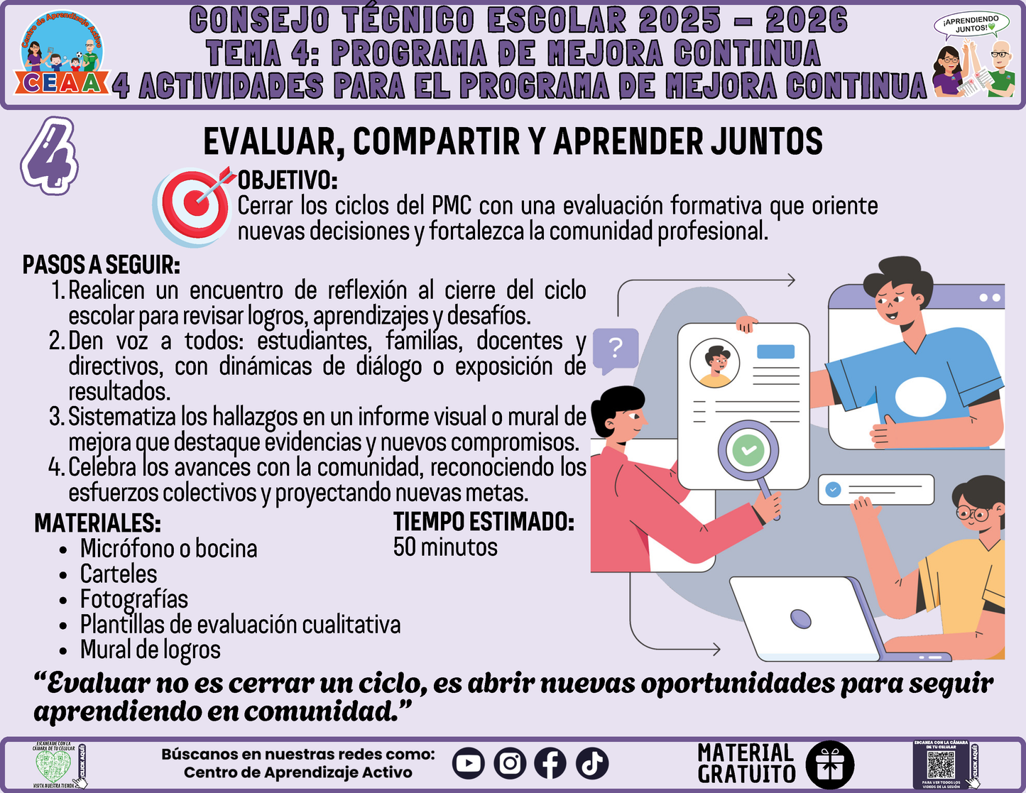 Fichero 4 Actividades Prácticas TEMA 4: PROGRAMA DE MEJORA CONTINUA PARTE 1 en PDF