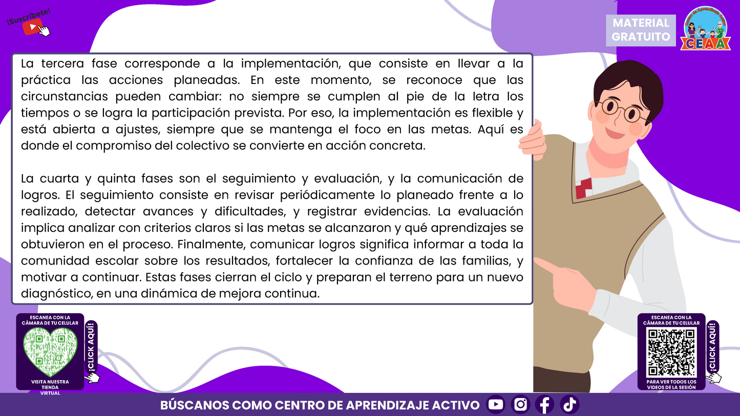 RESUMEN GRÁFICO TEMA 4: EL PROGRAMA DE MEJORA CONTINUA EN EL CTE (Editable en PowerPoint)